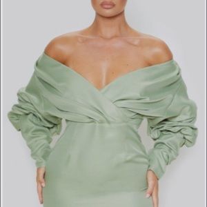 Off the shoulder dress